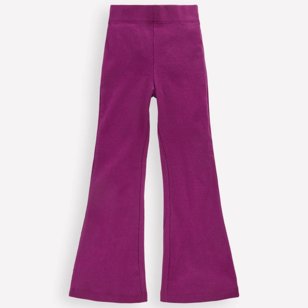 Boden Ribbed Flare Leggings